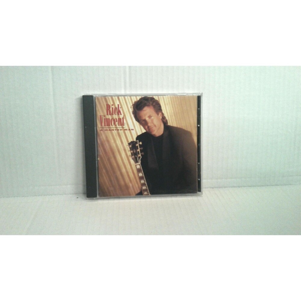 Rick Vincent A Wanted Man CD 1993 Curb Records